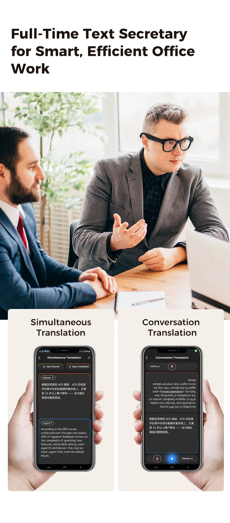 GUHUAVMI M02 AI Smart Glasses – Dual Lens, Bluetooth, AR & Voice Assistant